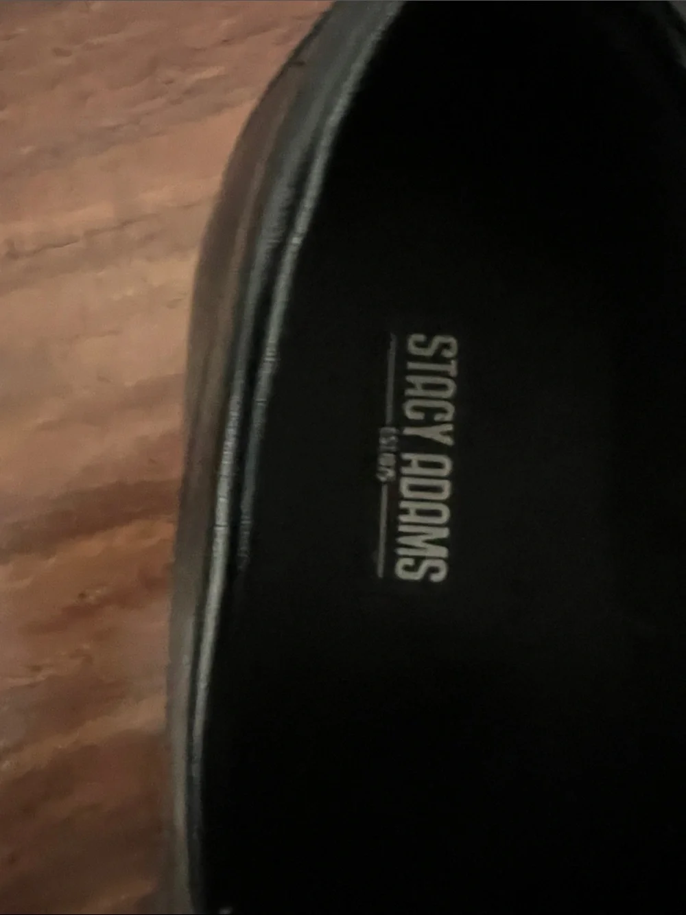 Stacy Adams Black Leather Bit Loafers with Silver Hardware